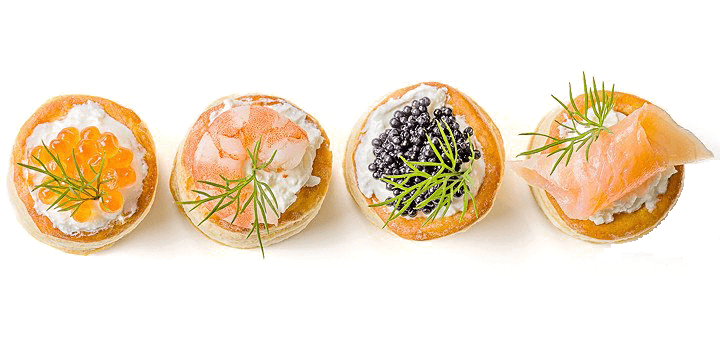 canapés,servicio de canapés, canapés dulces, canapés salados, canapés para eventos